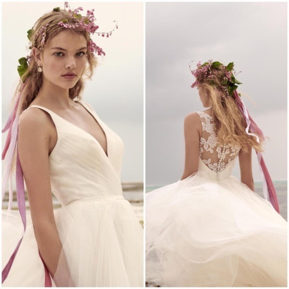 Majestic ball gown in cream from BHLDN.